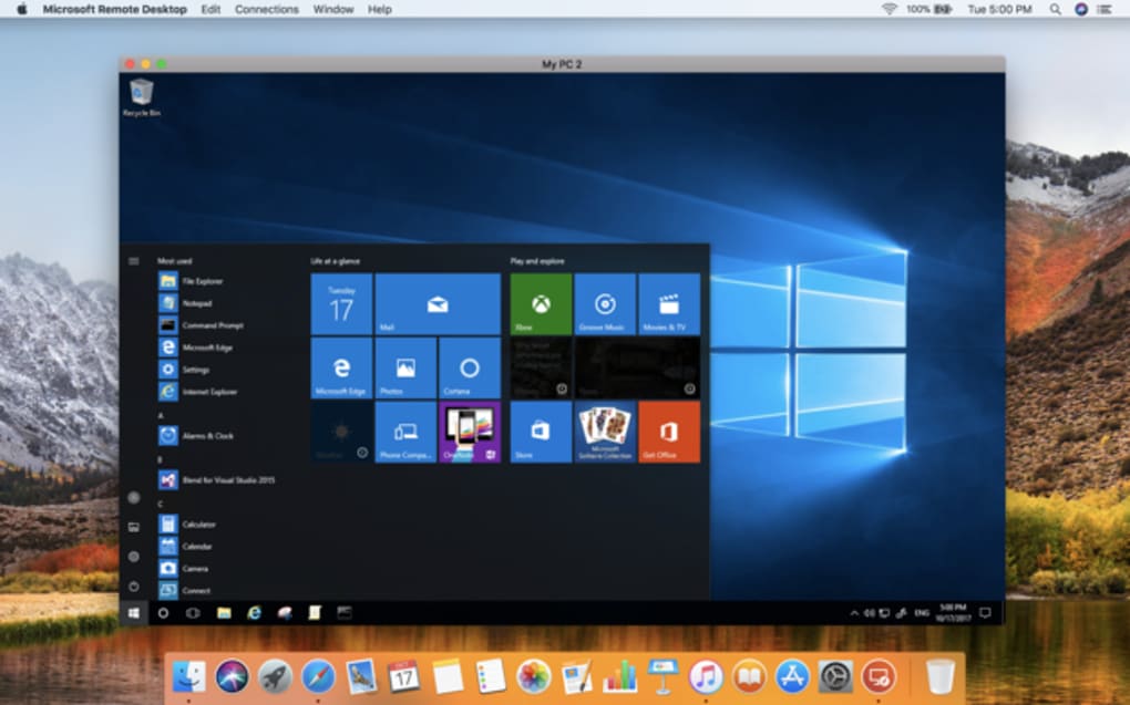 Remote desktop mac windows download windows 10